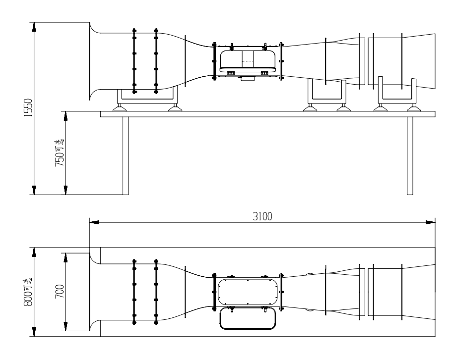 空氣動力學(xué)風(fēng)洞實驗教學(xué)平臺